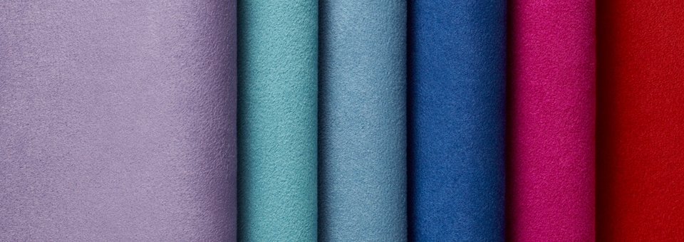 a soft and sensuous feel complimented by the richest color selection in the industry